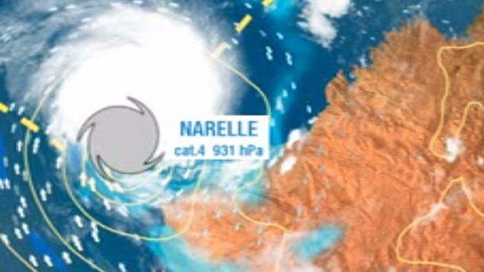 Cyclone Narelle Cyclone Narelle weakens off WA SBS News