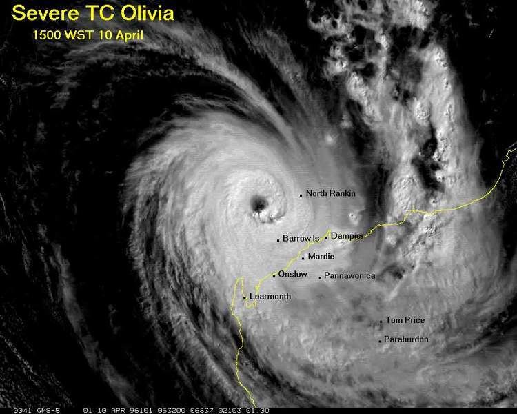 Cyclone Olivia Tropical Cyclone Olivia