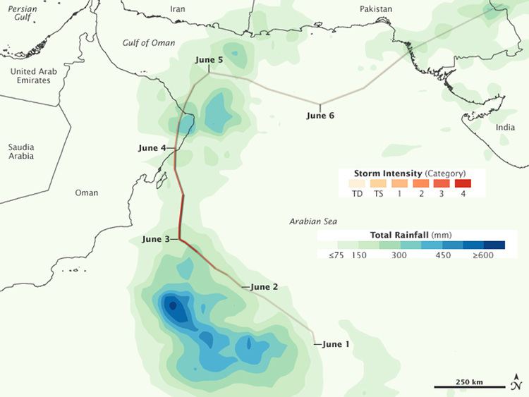 Cyclone Phet NASA Hurricane Season 2010 Tropical Storm Phet Northern Indian