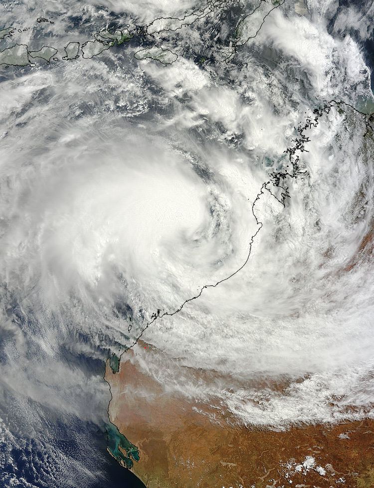 Cyclone Rusty NASA Tropical Cyclone Rusty South Indian Ocean