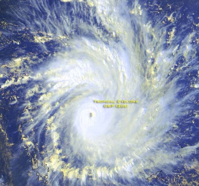 Cyclone Zoe Cyclone Zoe NOAA image
