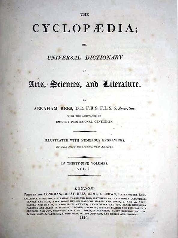 Cyclopædia, or an Universal Dictionary of Arts and Sciences httpsuploadwikimediaorgwikipediacommonscc