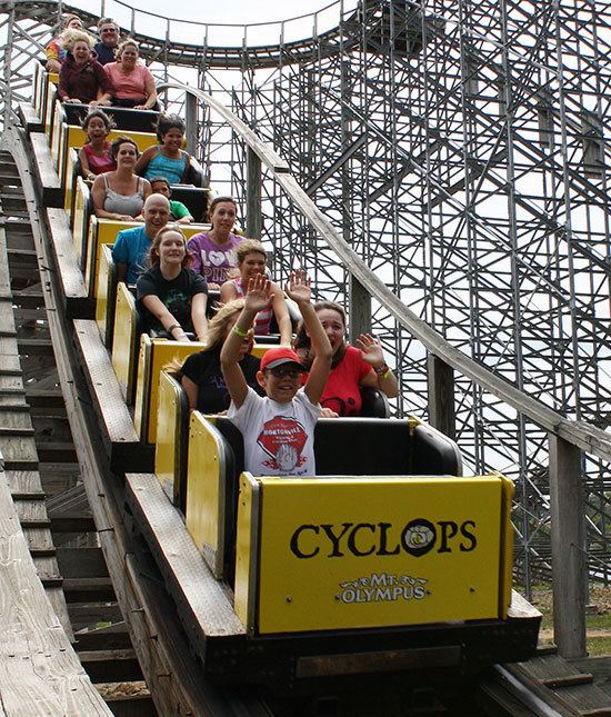 Cyclops (roller coaster) NegativeG Mount Olympus Water And Theme Park 2011 Pictures Page Six