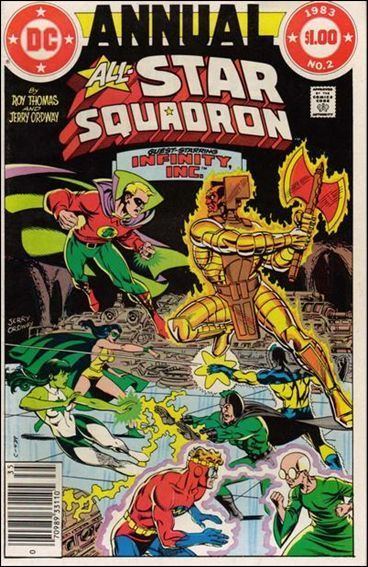 Cyclotron (comics) AllStar Squadron Annual 2 A Jan 1983 Comic Book by DC