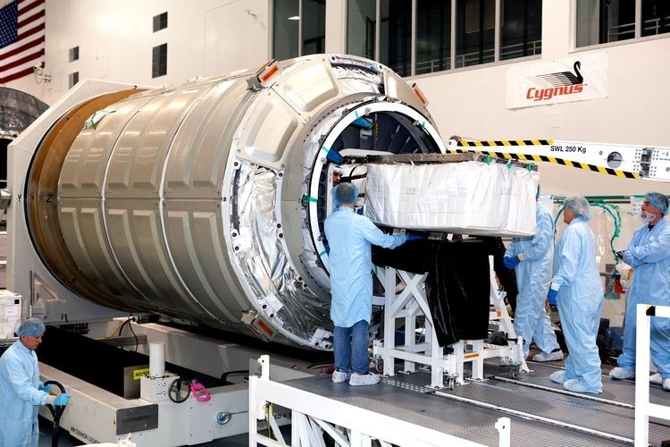 Cygnus (spacecraft) Cygnus Spacecraft Loaded with Supplies NASA