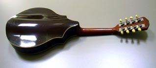 Cylinder-back mandolin