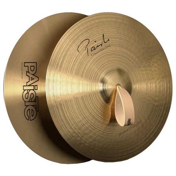 Cymbal Paiste 18quot ConcertMarching Medium Heavy Cymbal Pair Hand Cymbals