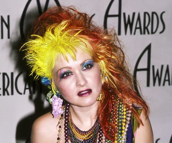 Cyndi Lauper Cyndi Lauper 25 Stars Gettin39 Big Hair That Is