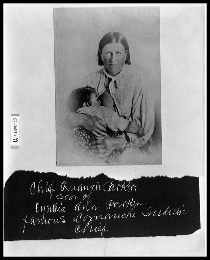 Cynthia Ann Parker. Stories of Texas Women | by The Alamo | Medium