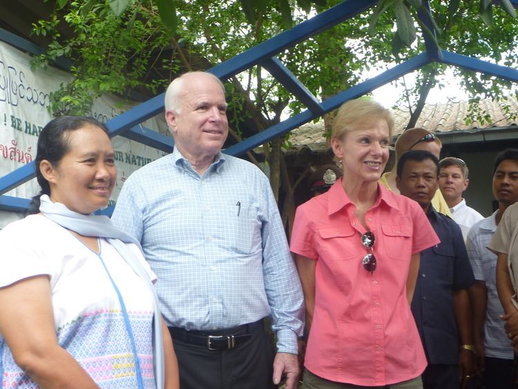 Cynthia Maung Senator McCain hails Dr Cynthia as a true saint Karen News