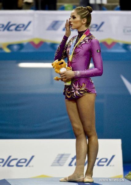 Cynthia Valdez Cynthia Valdez wins gold in rhythmic gymnastics Sports