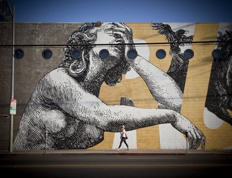 CYRCLE Cyrcle WOODKID x CYRCLE mural in Los Angeles