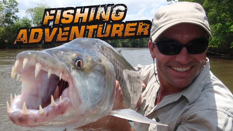 Cyril Chauquet Fishing Adventurer with Cyril Chauquet Giant fish in Tanzania