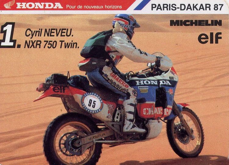 Cyril Neveu HondaSeite der RallyeTenereSeite