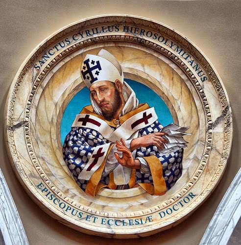 Cyril of Jerusalem a year of prayer 365 Rosaries March 18 Saint Cyril of