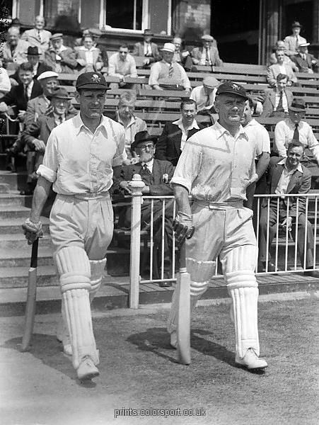 Cyril Washbrook Jack Ikin Cyril Washbrook Lancashire CCC Cricket 1953