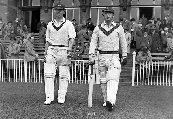 Cyril Washbrook Cyril Washbrook Winston Place Lancashire CCC Cricket 1947