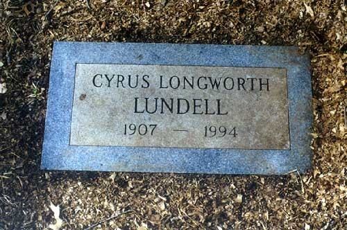 Cyrus Longworth Lundell Cyrus Longworth Lundell 1907 1994 Find A Grave Memorial