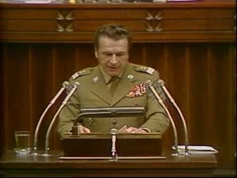 Czesław Kiszczak Genera Czesaw Kiszczak w Sejmie o wypadkach 3 maja 1982 YouTube