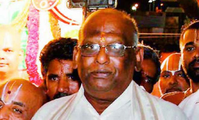 D. K. Adikesavulu Naidu DK Audikesavulu Naidu former TTD chairman passes away South