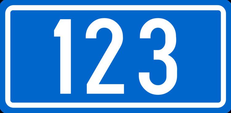 D123 road (Croatia)