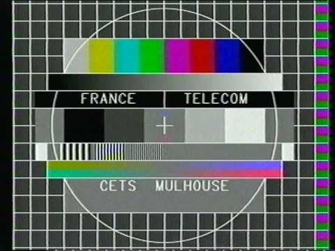 D2-MAC France Telecom D2Mac Testbild in PAL YouTube