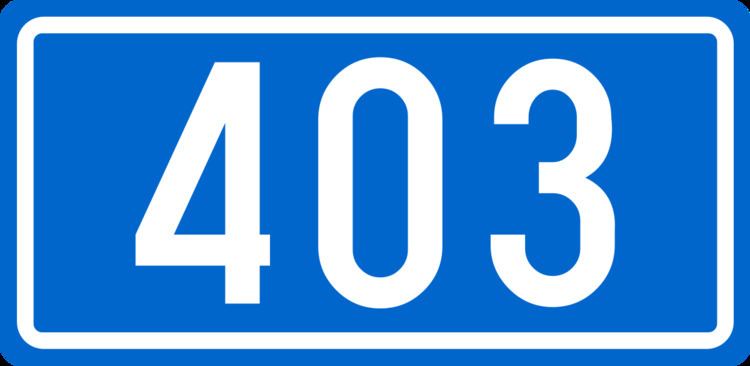 D403 road (Croatia)
