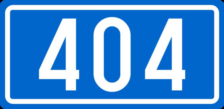 D404 road (Croatia)