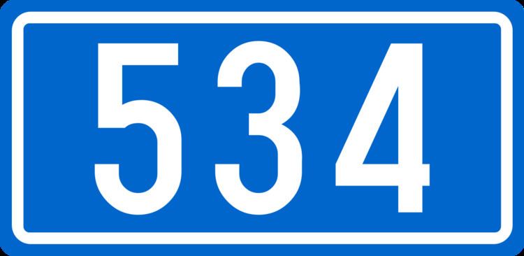 D534 road (Croatia)
