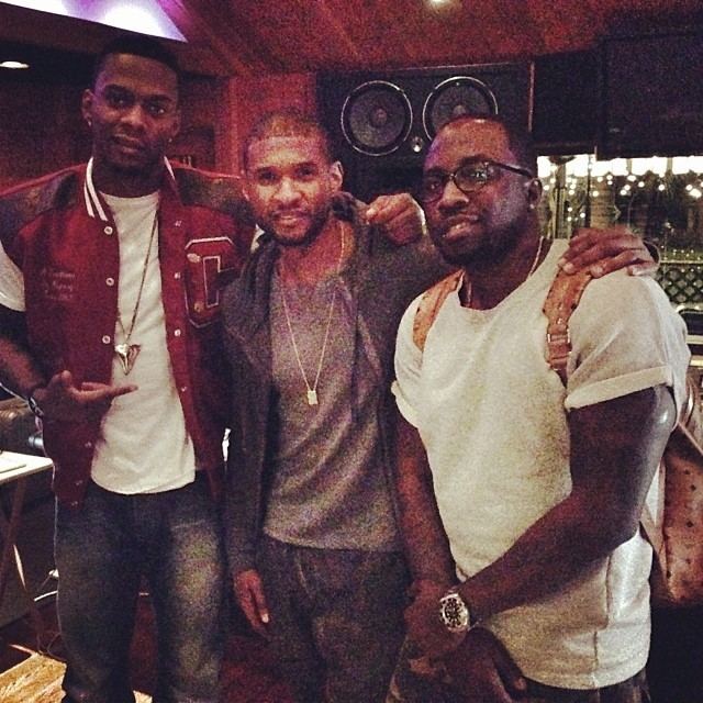 Da Internz Behind The Scenes Da Internz Hit the Studio to Work on Usher39s New