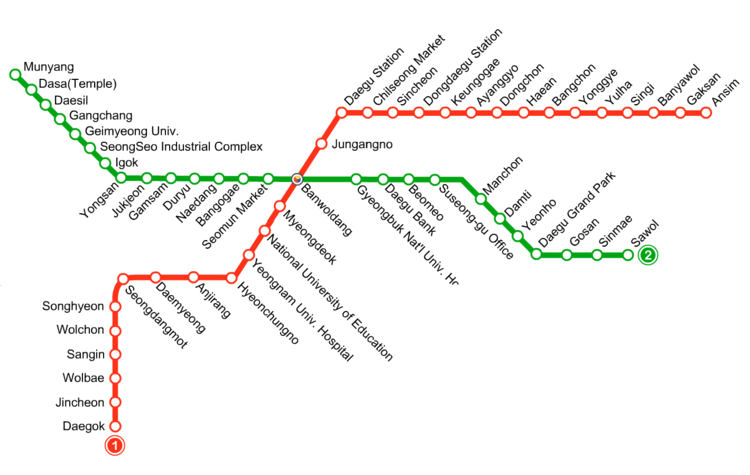 Daegu Metro Daegu Meto and Map Information How to get around Daegu