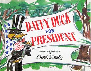 Daffy Duck for President movie poster
