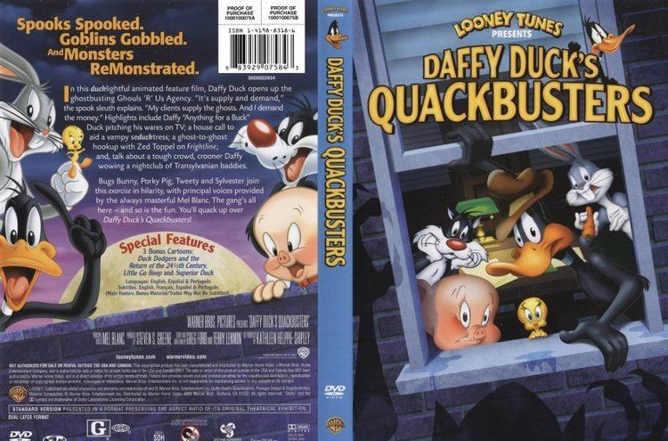 Daffy Duck's Quackbusters Daffy Ducks Quackbusters TV DVD Scanned Covers quackbusters