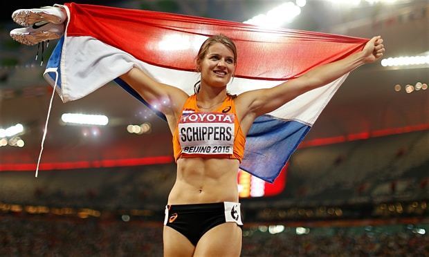 Dafne Schippers Dafne Schippers takes 200m world gold but Dina AsherSmith