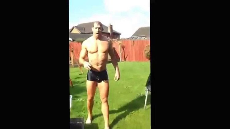 Dafydd James Dafydd james Wales and British lions player does ice bucket