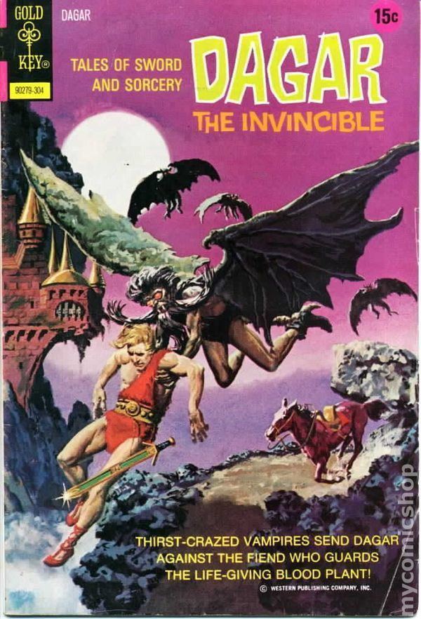 Dagar the Invincible Dagar the Invincible 1972 Gold Key comic books