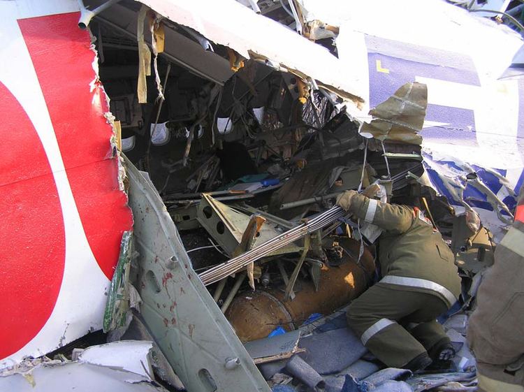 Dagestan Airlines Flight 372 FileDagestan Airlines Flight 372 crash site from MAK report6jpg