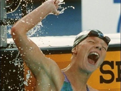 Dagmar Hase Olympic Games 1992 400m Freestyle Dagmar Hase vs Janet Evans