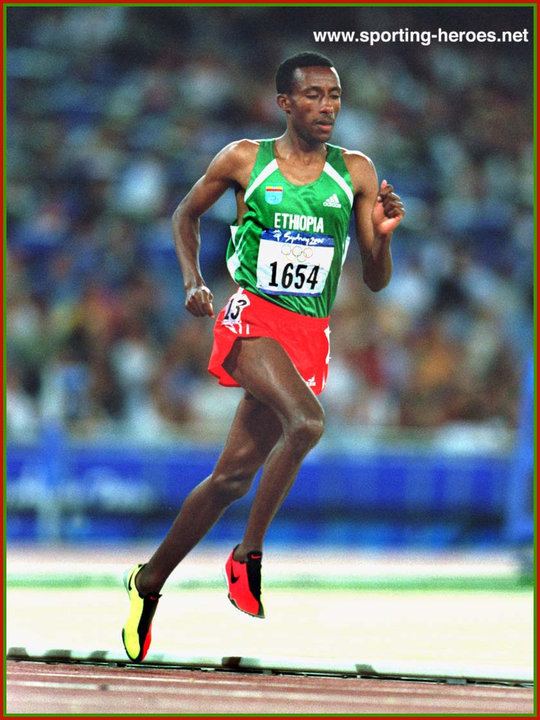 Dagne Alemu Dagne ALEMU 6th in the 5000m at the 2000 Olympic Games Ethiopia