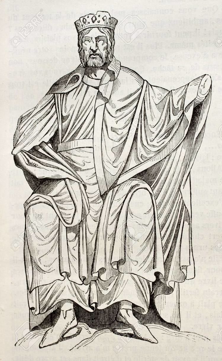 Dagobert I Statue Of Dagobert I King Of The Francs In SaintDenis