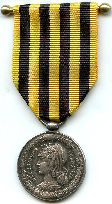 Dahomey Expedition commemorative medal 1892
