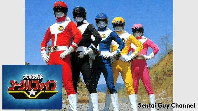 Dai Sentai Goggle-V Dai Sentai Goggle V All Rangers and Mecha 1982 1983 YouTube
