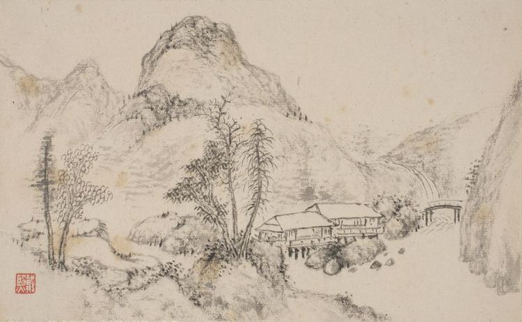 Dai Xi From the Harvard Art Museums collections Landscape Album Leaf by Dai Xi