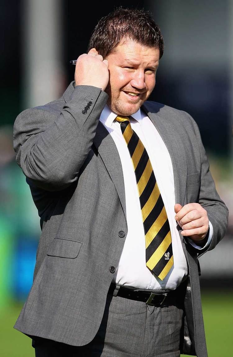 Dai Young Wasps coach Dai Young watches on Rugby Union Photo