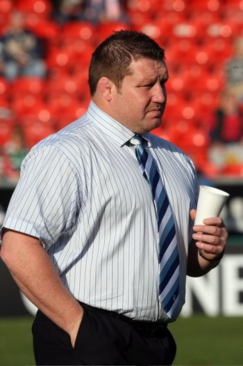 Dai Young Dai Young the Coach of Caridff Blues Rugby Union