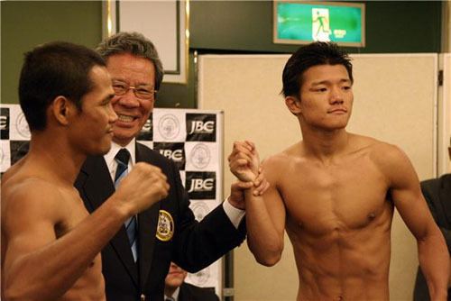 Daiki Kameda KaovichitKameda make weight World Boxing Association