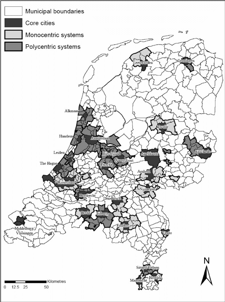 Types of daily urban system in The Netherlands. Source : based on Van... |  Download Scientific Diagram