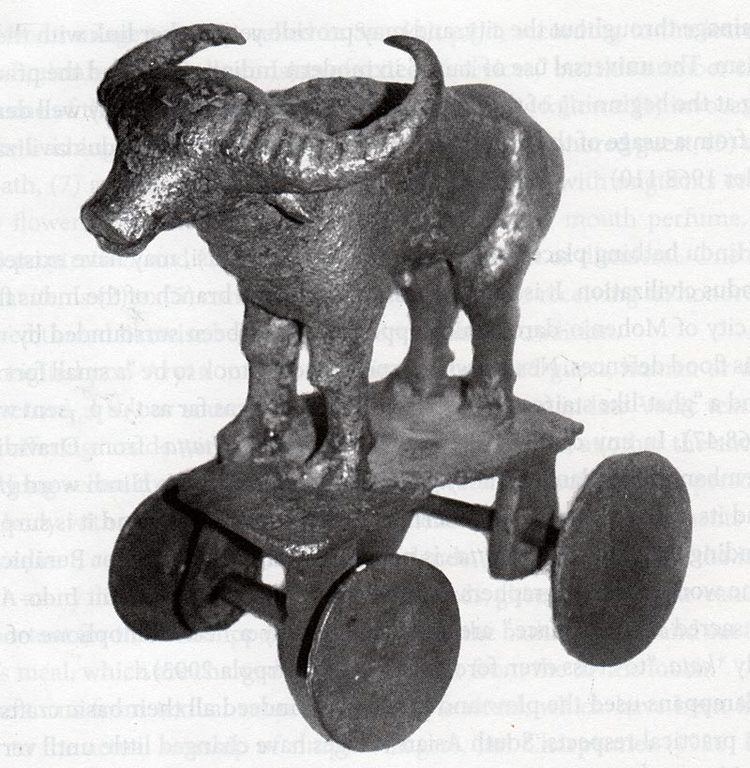 Daimabad Copper models of chariot Harappa Chanhudaro Daimabad Copper