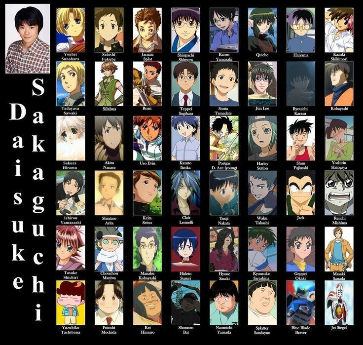 Daisuke Sakaguchi Japanese Voice Actor Bio with Photos