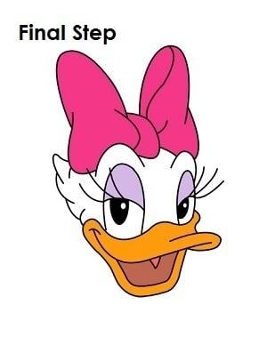 Daisy Duck How to Draw Daisy Duck